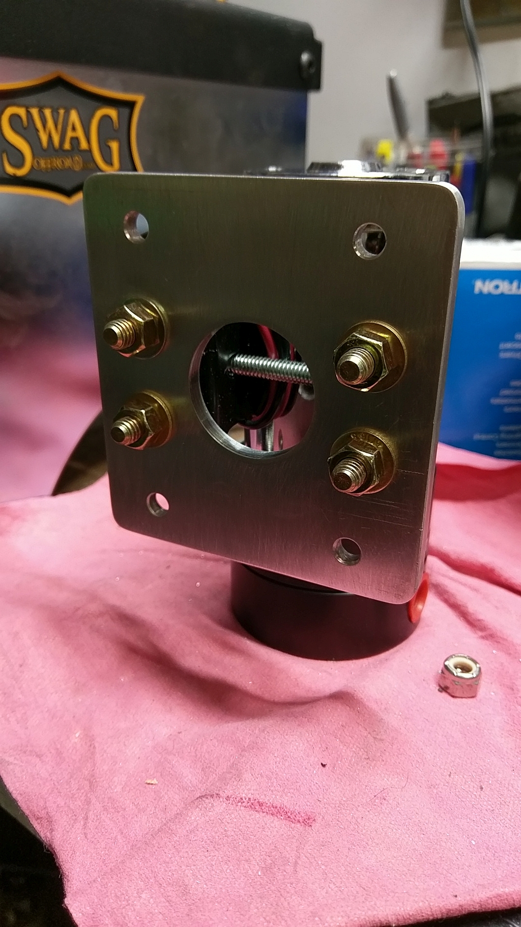Finished Fuel Pump Bracket - Clean