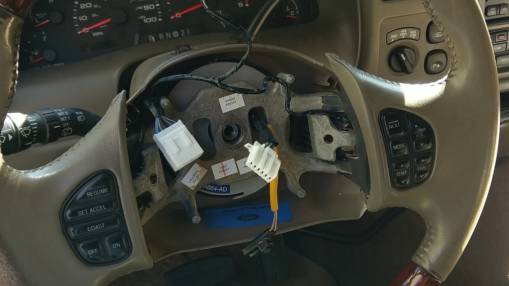 Reinstalling Steering Wheel