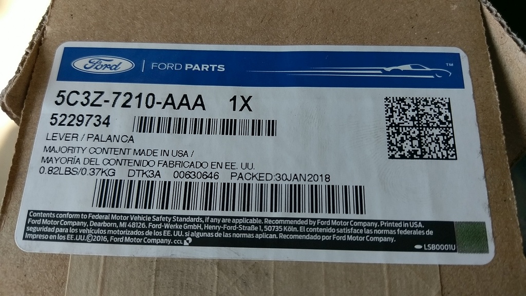 OEM Ford Shift Lever