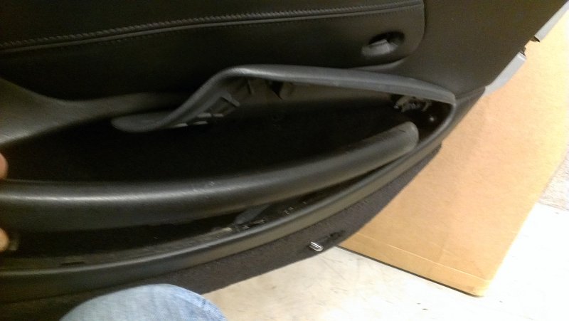 Porsche Boxster - Door Pull Removal