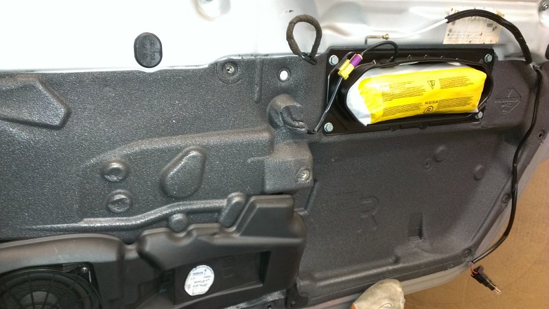 Porsche Boxster - Door Panel Removed
