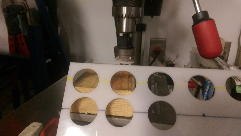 Cutting Delrin Thrust Washers
