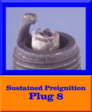 Sustained Preigniton Spark Plug Damage