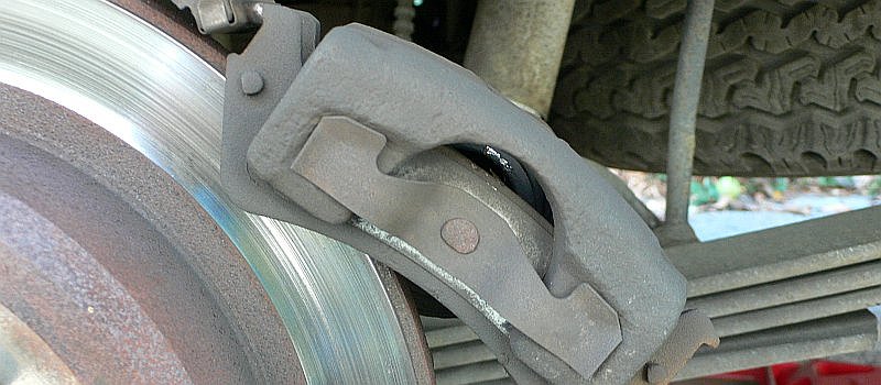 Ford Explorer Removing Rear Brake Caliper