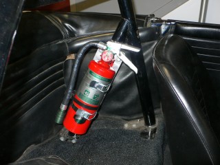 Tiger Mounted Fire Extinguisher