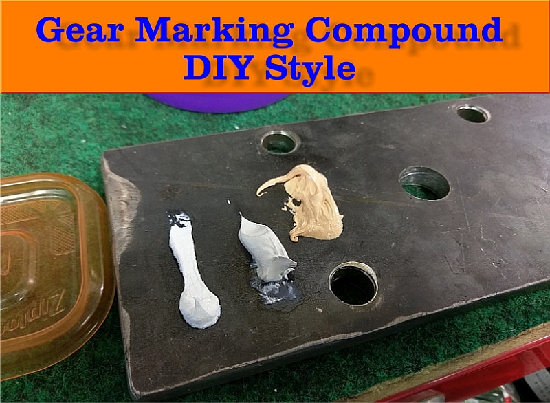 DIY Gear Marking Paste