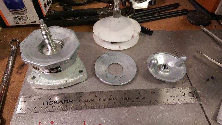 Lincoln Bearing Packer Taken Apart