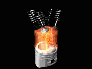 Piston and Valve Animation
