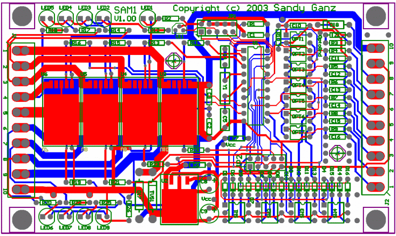 SAM - PCB