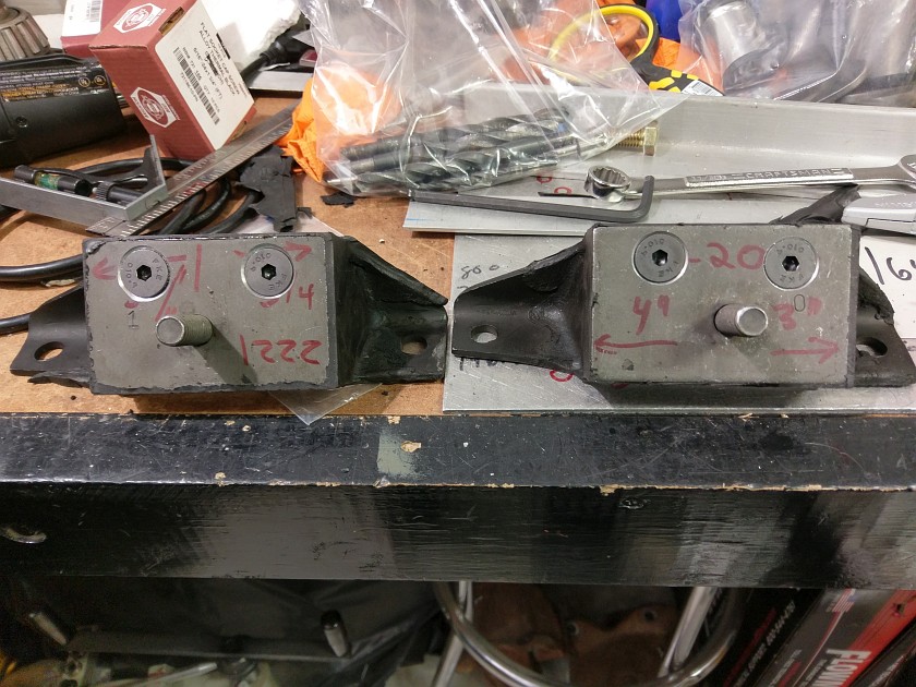 Completed Motor Mounts - Front