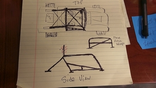 Sunbeam Tiger Roll Cage Project